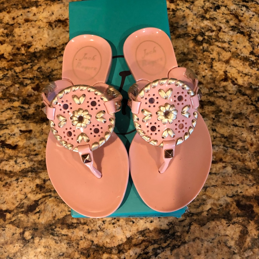 Jack Rogers Little Miss Georgica Jellies EUC